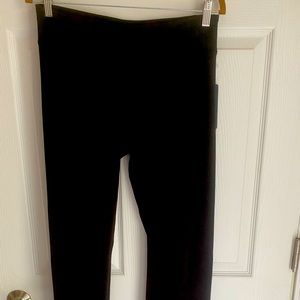 NEW W/TAG * Fishers Finery* Black Stretch Yoga/ Casual Sz: L-Tall